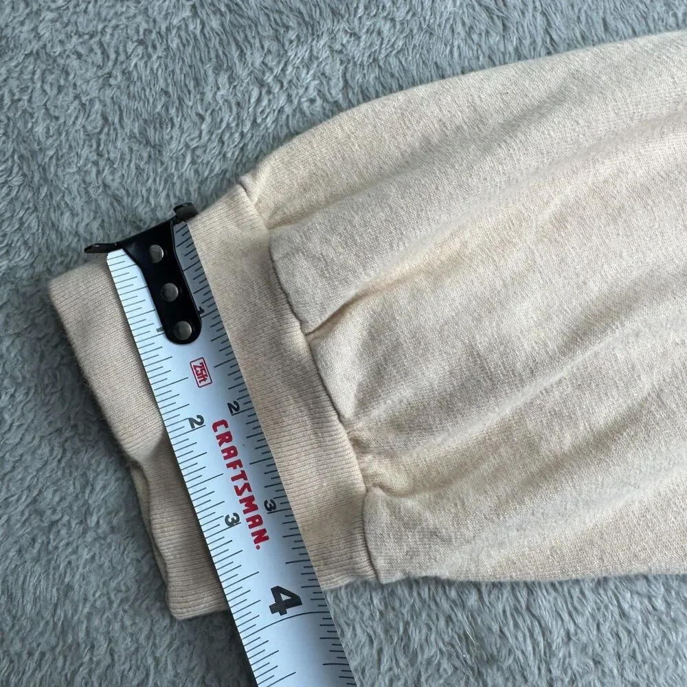 Bad Bunny x Coachella Shirt Mens Large Beige Cotton Graphic Print Long Sleeve - Picture 7 of 12